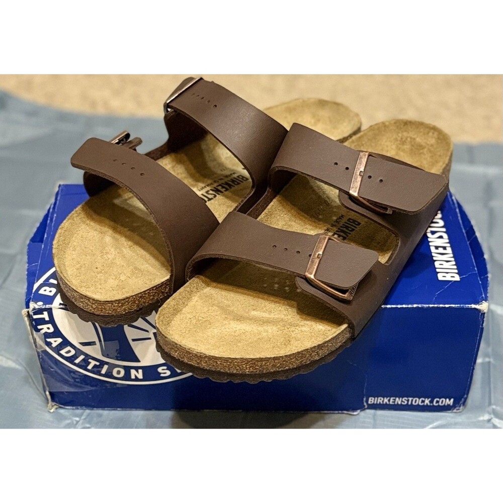 NIB Birkenstock Arizona BS Sandals Dark Brown EU 44 / US Men’s 11 NARROW